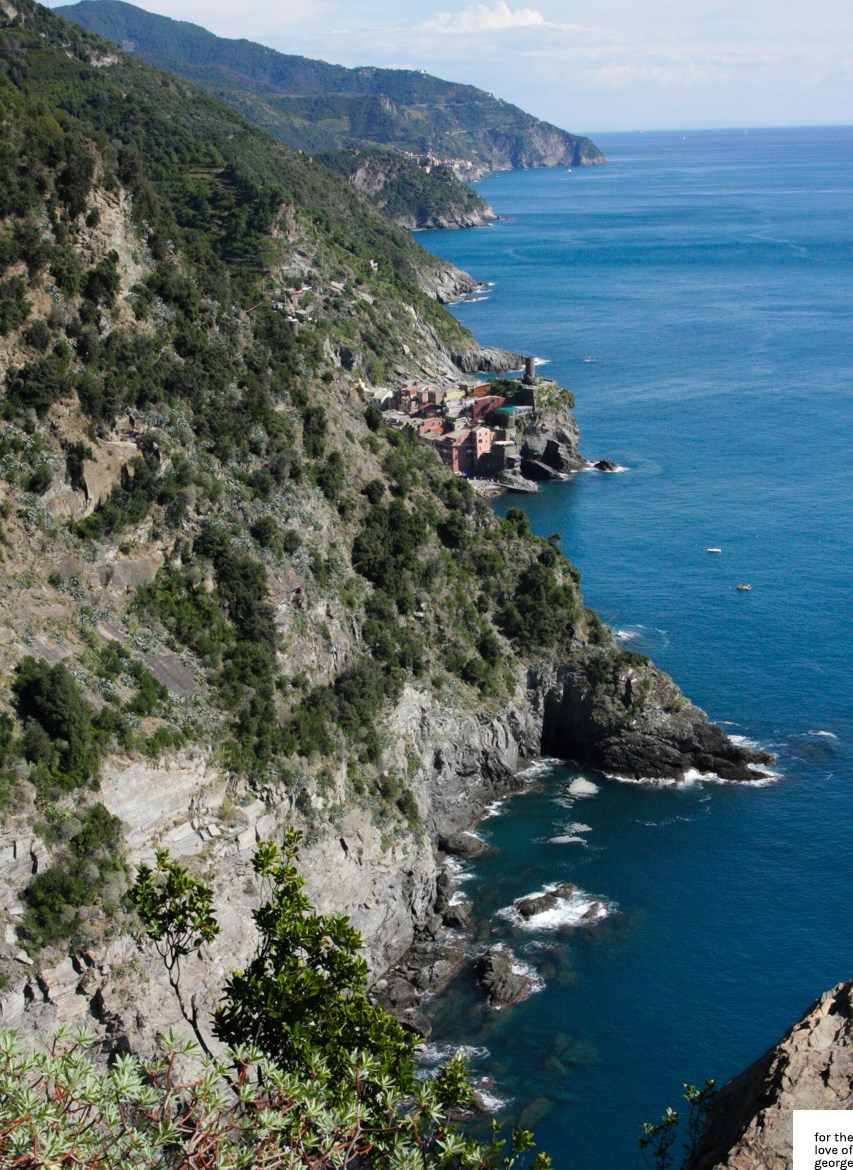 Travels in Italy: Cinque Terre; on For the Love of George
