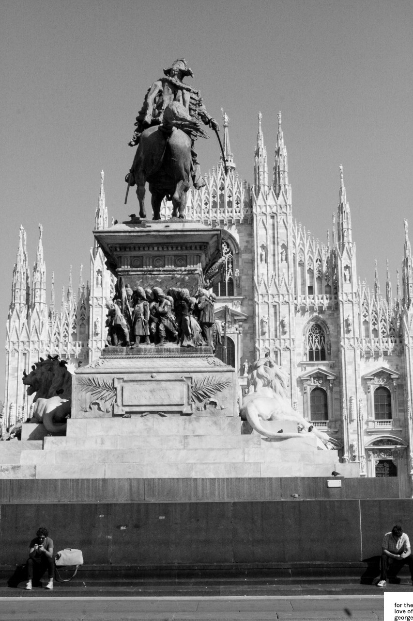 Travels in Italy: last stop, Milan; on For the Love of George