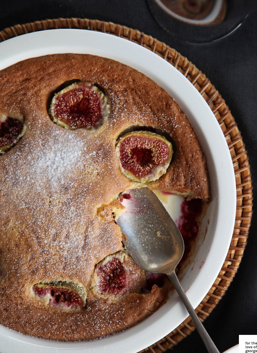Fig Clafoutis on For the Love of George
